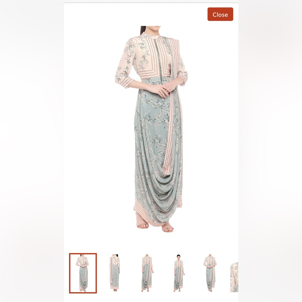 SOUP BY SOUGAT PAUL saree gown